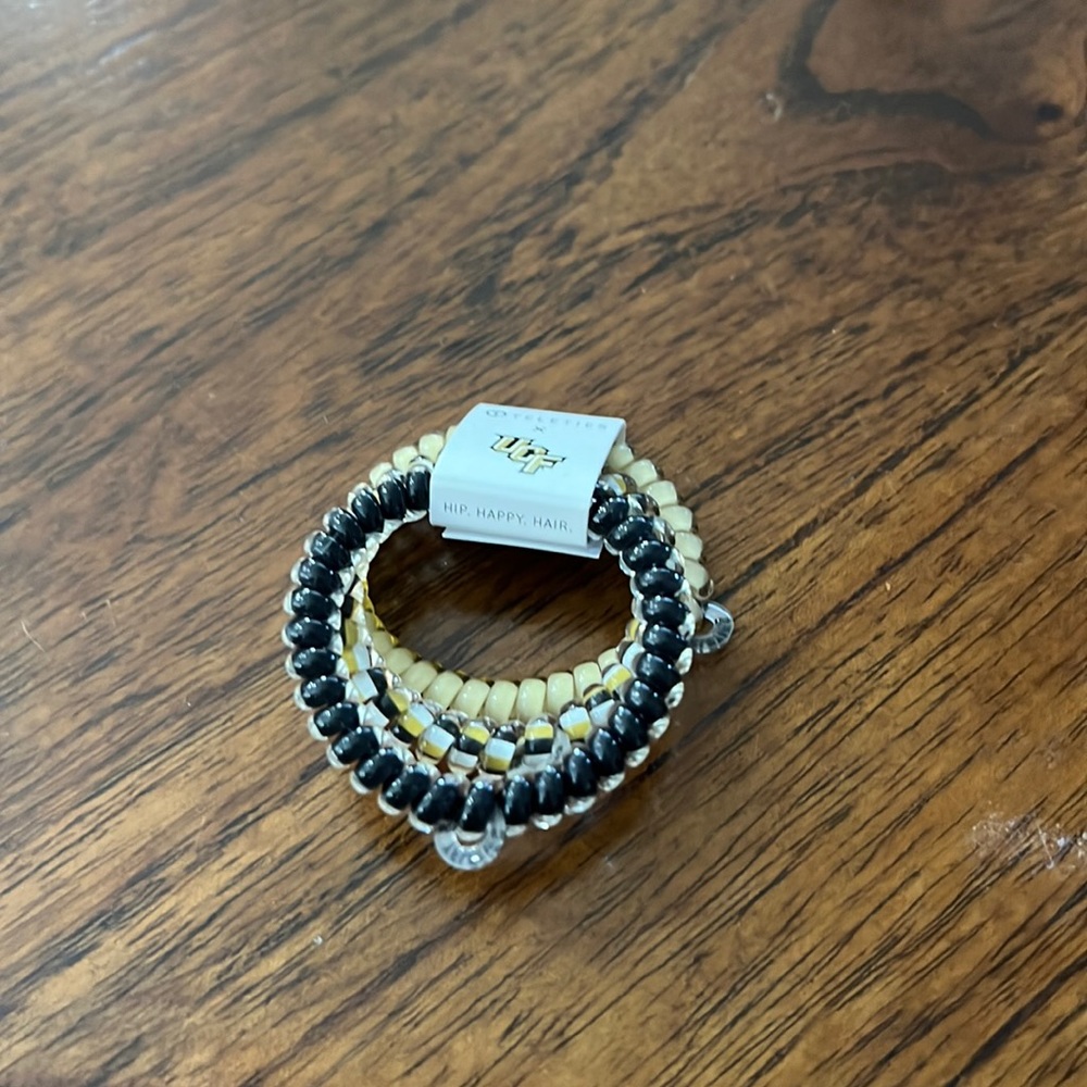COPY - COPY - COPY - Teleties 3 pack mini hair tie’s representing UCF